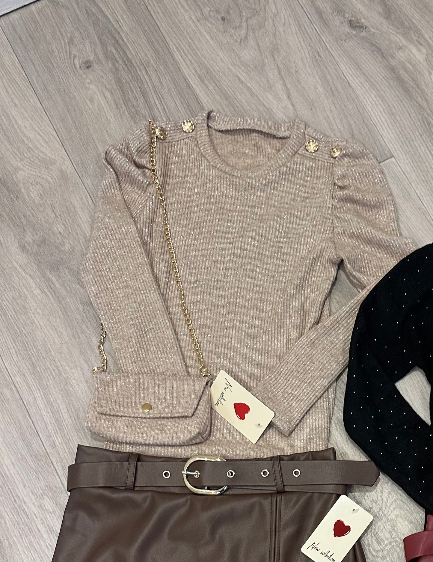 Meisjes trui + bijpassend tasje