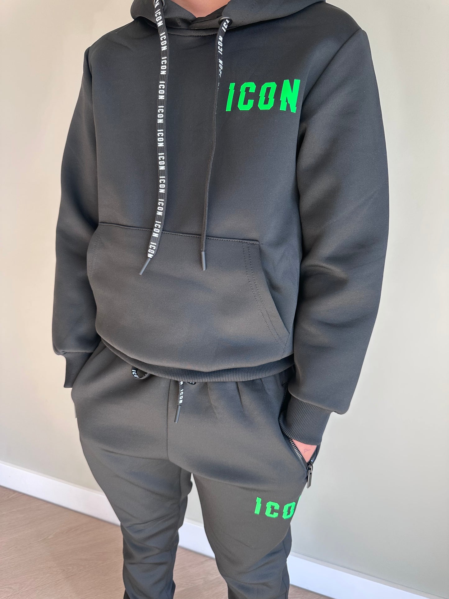 Icon set Zwart & Groen