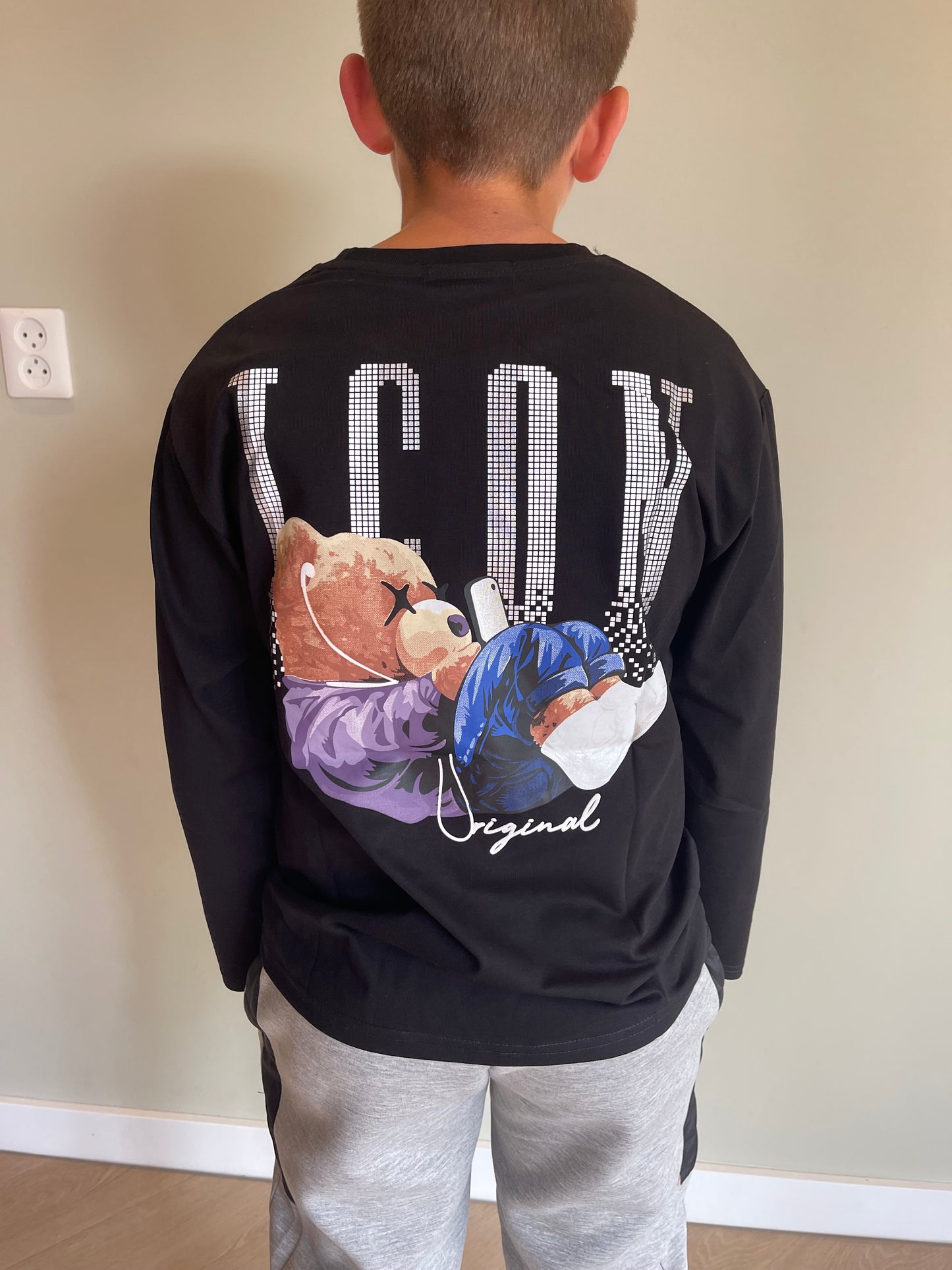 Icon long sleeve trui met opvallende print