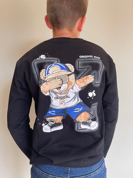 Icon longsleeve met opvallende print