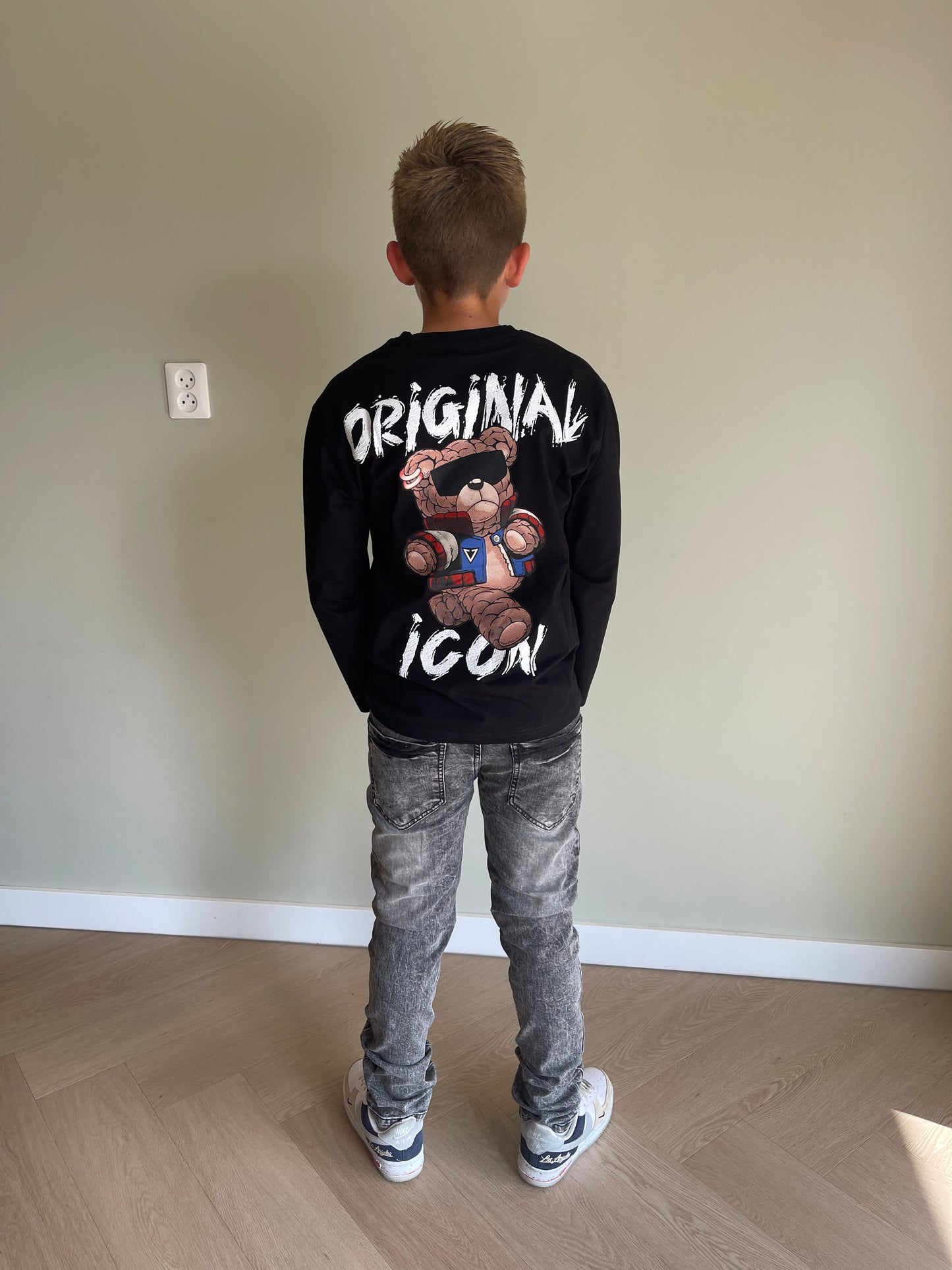 Icon longsleeve met opvallende print